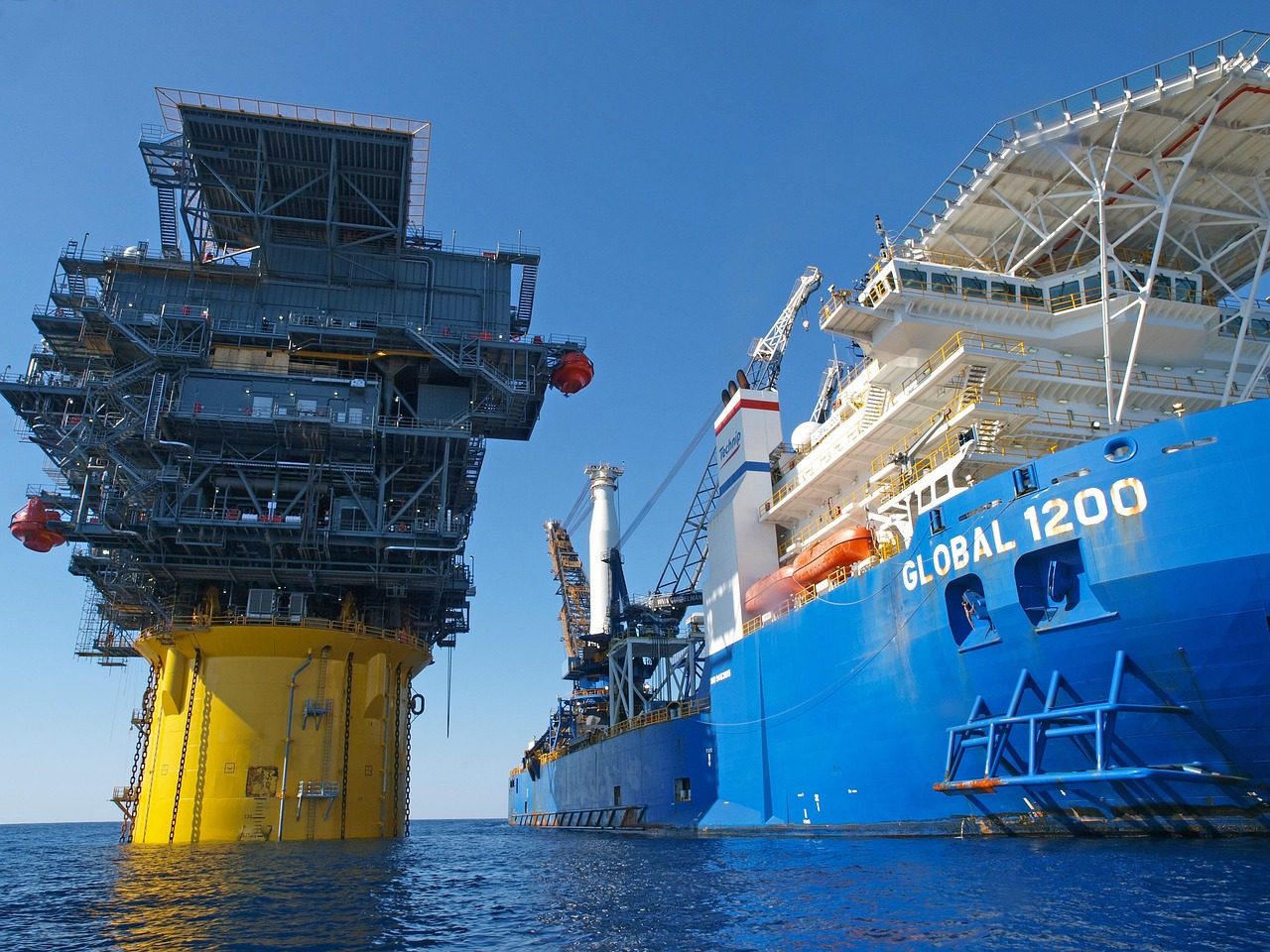 industry, water, transportation system, sea, ship, exploration, travel, outdoors, sky, harbor, equipment, watercraft, pier, technology, boat, vehicle, business, oil, oil well, crew boat, supply boat, rig, oil rig, gulf, gulf of mexico, louisiana, gabriel raggio, blue wellness, oil rig, oil rig, oil rig, oil rig, oil rig